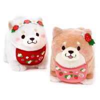 Chuken Mochi Shiba Strawberry Standing Plush Collection (Big)