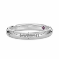 Evangelion Test Type Unit-01 Shinji Ikari Platinum Entry Plug Ring