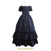 Atelier Pierrot Double Lace-Up Long Dress