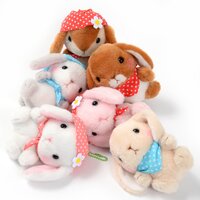 Pote Usa Loppy Zukin Rabbit Plush Collection (Ball Chain)