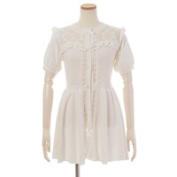 LIZ LISA Front Lace Peplum Cardigan