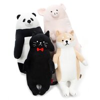Animal Lesson Mocchiri Medium Hug Pillow Collection