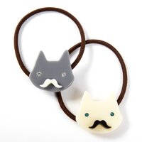 Osewaya Mustache Cat Hair Tie