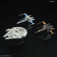Star Wars: The Last Jedi 1/144 & 1/350 Resistance Vehicle Set
