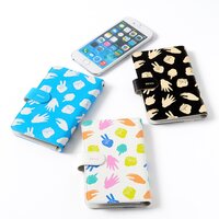 Magnet Party Scene Rock-Paper-Scissors Flip-Style Smartphone Case