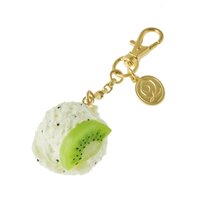 Marché du Q-pot. Kiwi Ice Cream Bag Charm