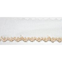 Atelier Pierrot Gold Lamé Tulle Lace