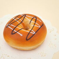 Mother Garden Chocolate Glazed Donut Squeeze Toy