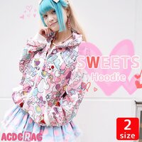 ACDC RAG Cake Zippered Hoodie