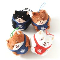 Chuken Mochi Shiba Tumbling Mini Plush Collection