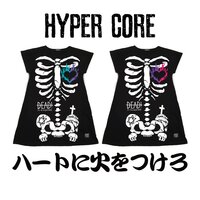 HYPER CORE Set Your Heart on Fire Dolman T-Shirt Dress