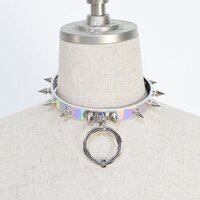 ACDC RAG Hologram Ball Ring Needle Choker