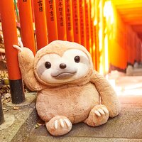 Namakemono no Mikke Sloth Plush (Super Jumbo)