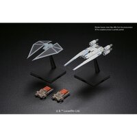 Rogue One: A Star Wars Story U-Wing Fighter & TIE Striker 1/144 Plastic Model Kit Set