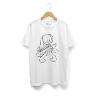 Hatsune Miku First Sound from the Future Keytar White T-Shirt