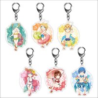 Hatsune Miku Summer Festival Acrylic Keychain Series: Beach Festival SD Ver.
