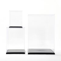 Plastic Model Cover Square Black