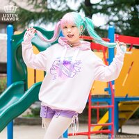 LISTEN FLAVOR Love Struck Strawberry Hoodie