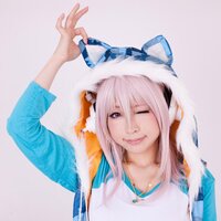SoniComi Super Sonico Tiger Cosplay Set