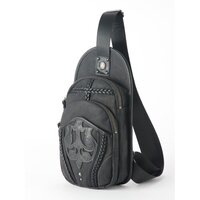 Ozz Croce Embossed Crossbody Bag