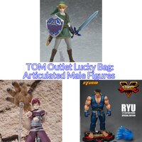 TOM Outlet Lucky Bag: Articulated Male Figures