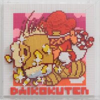 Nanoblock Shibuya Pixel Art Artist Works: Chack Mori Relief