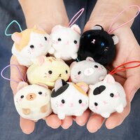 Puchimaru Nesoberi Nyanko Cat Plush Collection
