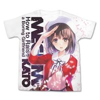 Saekano: How to Raise a Boring Girlfriend Megumi Kato White Graphic T-Shirt
