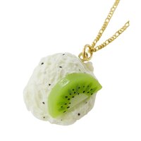 Q-pot. Parlor Kiwi Ice Cream Necklace