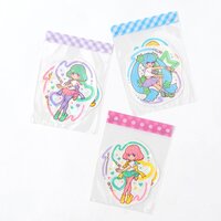 Magical Lip Girls Hologram Clear Stickers