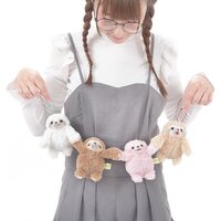 Namakemono no Mikke Otomodachi Sloth Plush Collection (Ball Chain)