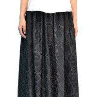 Hatsune Miku Pixel Icon Pattern Maxi Skirt