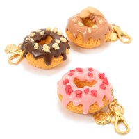 Marché du Q-pot. Melty Chocolate Doughnuts Bag Charms