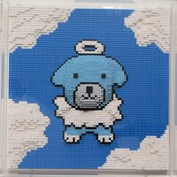 Nanoblock Shibuya Pixel Art Artist Works: Ichio Otsuka Relief