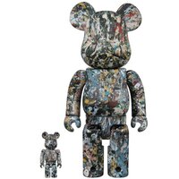 BE@RBRICK Jackson Pollock Ver. 2.0 100% & 400%