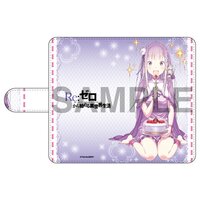 Re:Zero -Starting Life in Another World- Emilia's Birthday Life Notebook-Style iPhone Case: Shinichiro Otsuka Ver.