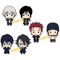 K: Seven Stories the Movie Plush Keychain Set
