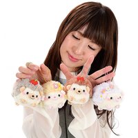 Harinezumi no Harin Flowers & Apples Hedgehog Plush Collection (Ball Chain)