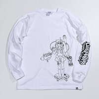 PARK Urahara Rito Line Drawing Long Sleeve T-Shirt