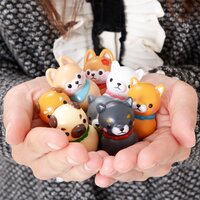 Mameshiba San Kyodai Yura Kororin 4 Dog Wobble Mascot Collection