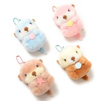 Mucchiri Rakkun Otter Plush Collection (Ball Chain)