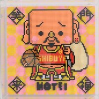 Nanoblock Shibuya Pixel Art Artist Works: Shinichiro Kitai Relief