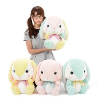 Pote Usa Loppy Pastel Rabbit Plush Collection (Big)