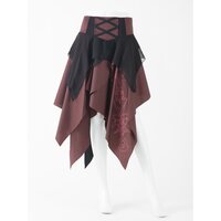 Ozz Croce Striped Voluminous Skirt