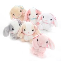 Pote Usa Loppy Rabbit Plush Collection (Ball Chain)