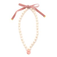 Q-pot. The Skull Fell in Love Pearl Necklace