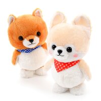 Mameshiba San Kyodai Voice Mimicking & Walking Dog Plush Collection