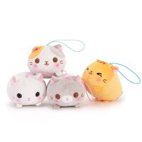 Mochikko Neko Nyanzu Cat Plush Collection (Mini Strap)