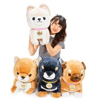Mameshiba San Kyodai My Plate Dog Plush Collection (Big)