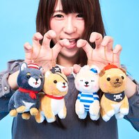 Mameshiba San Kyodai Kaizoku Gokko Dog Plush Collection (Ball Chain)